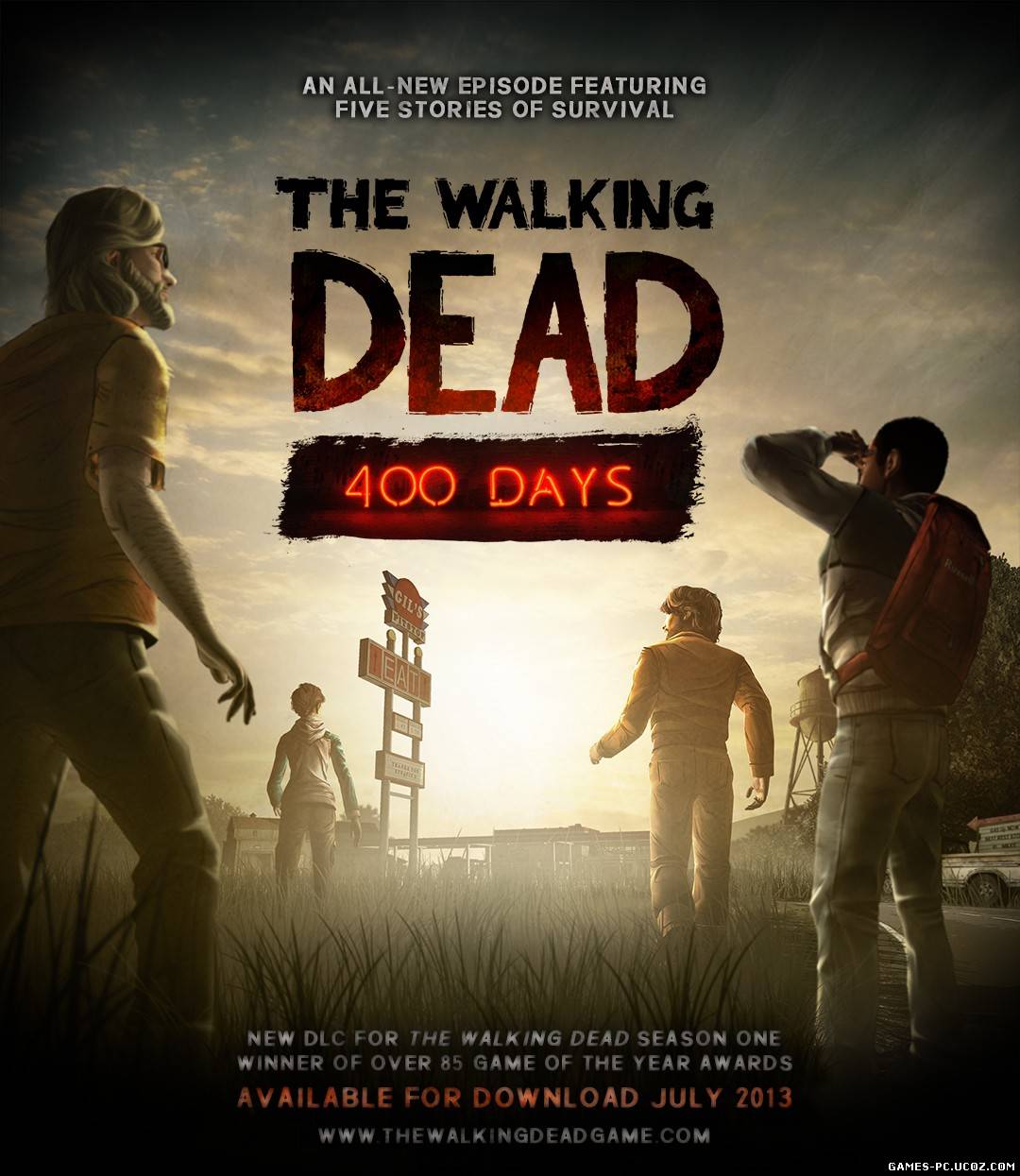 Постер для - The Walking Dead / Ходячие Мертвецы - 400 Days (2013) [ENG]