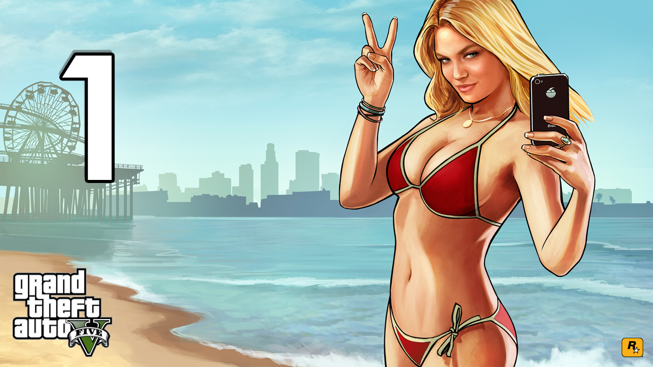 Постер для - Grand Theft Auto V - Прохождение игры